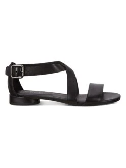 ECCO Leder-Sandalen In Schwarz