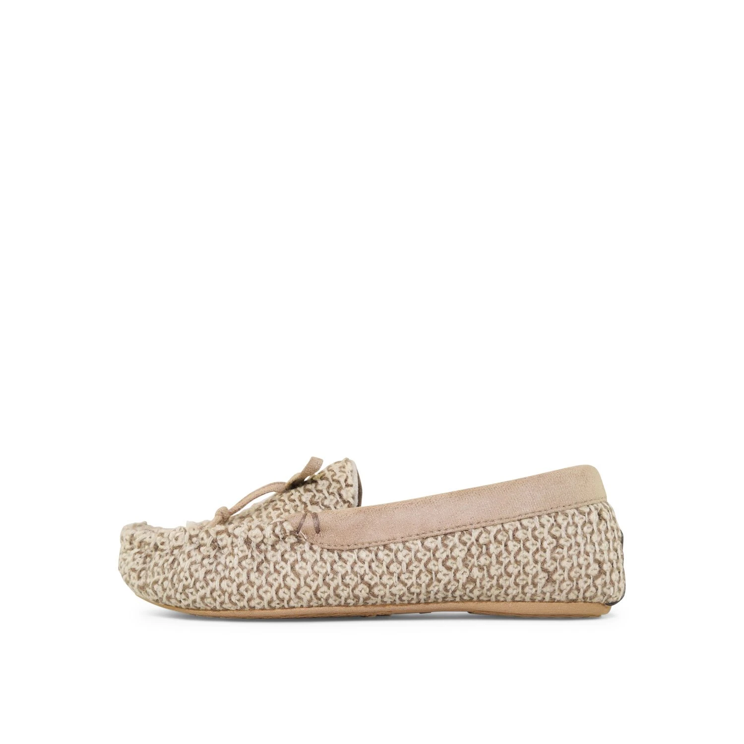 Hausschuh "loafer*knit 2" In Braun – Bild 2