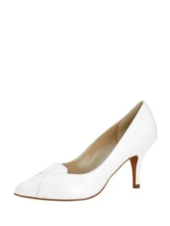 Heine Leder-Pumps In Weiß