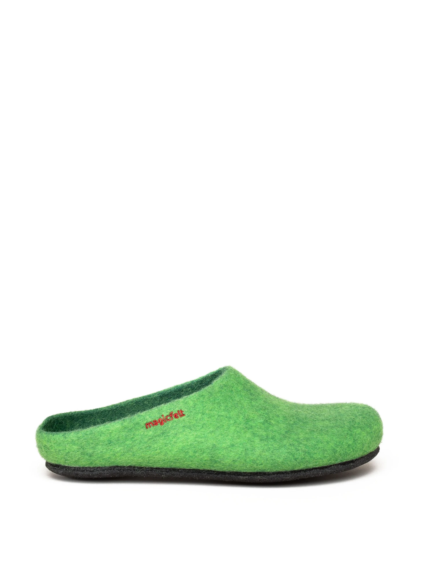 Filzpantoffel In Grün – Bild 2
