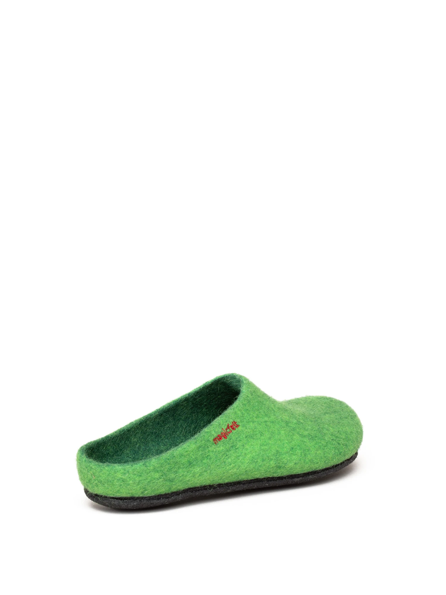 Filzpantoffel In Grün – Bild 3