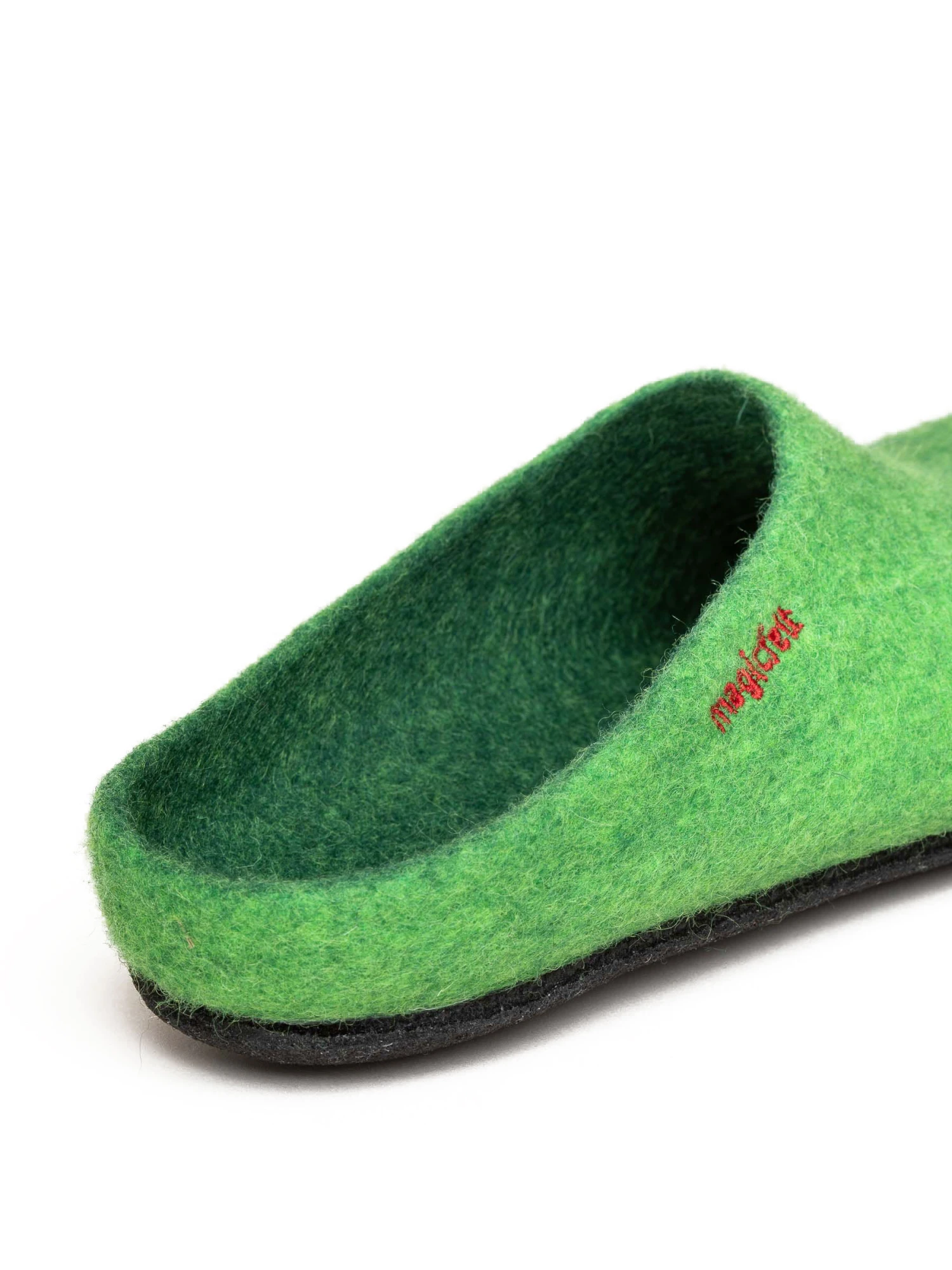Filzpantoffel In Grün – Bild 6