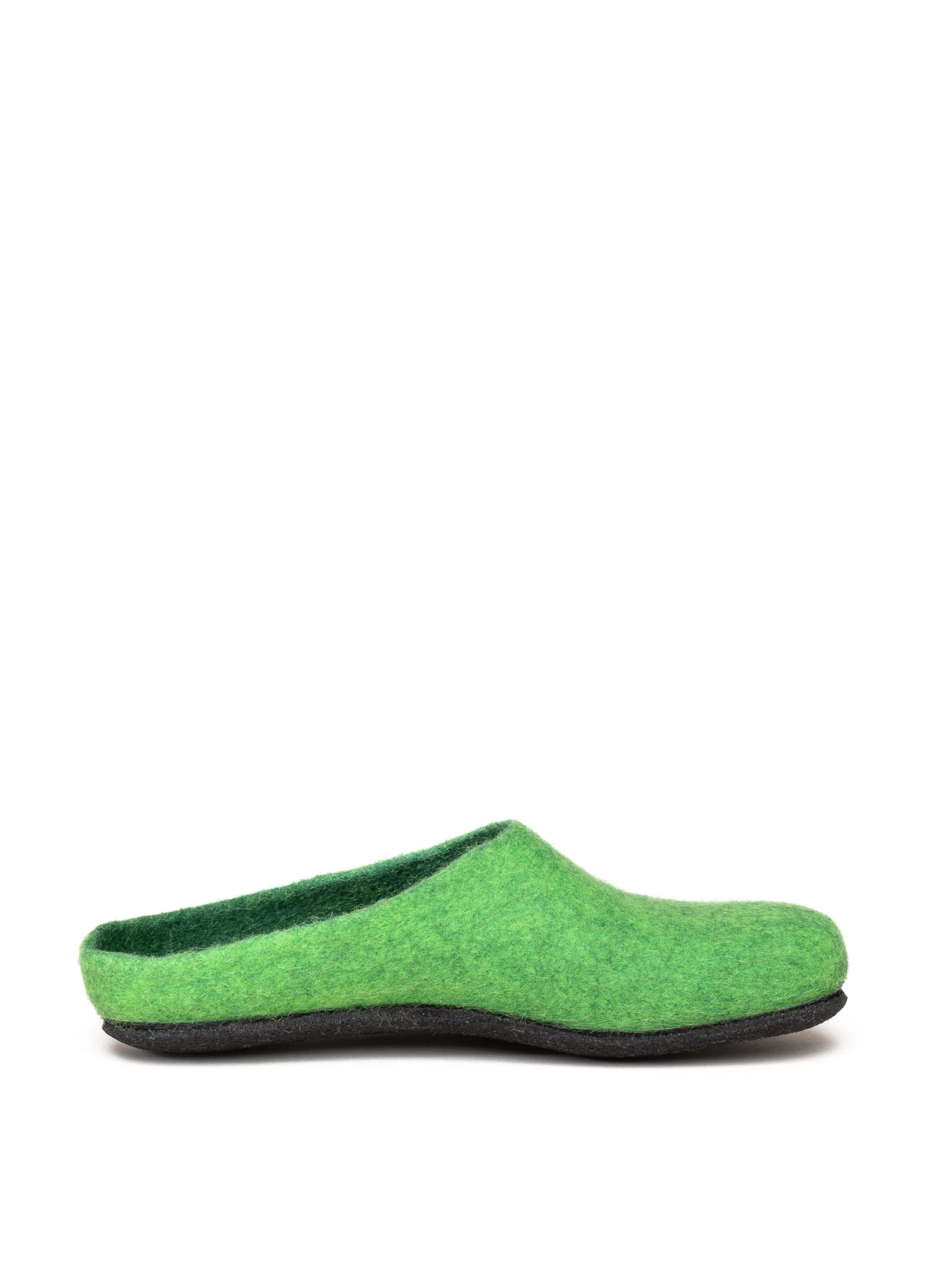 Filzpantoffel In Grün