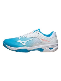 Mizuno Sneakers "Wave Exceed Tour 3 AC" In Blau/ Weiß