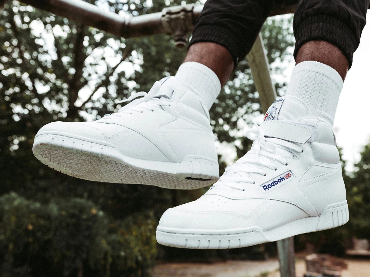 Reebok U Ex O Fit Hi White – Bild 2