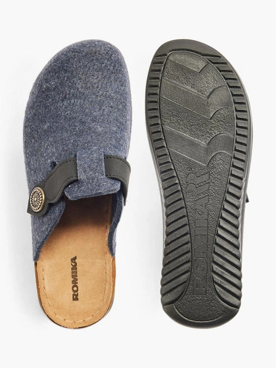 Hausschuh Blau – Bild 3