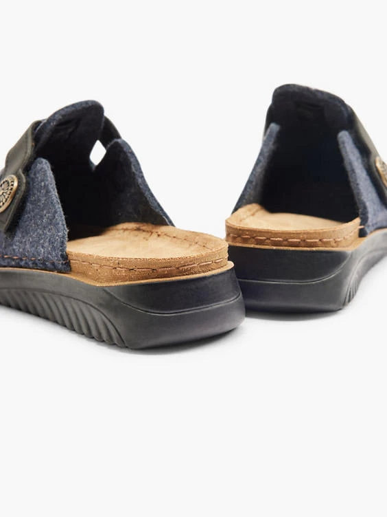 Hausschuh Blau – Bild 4