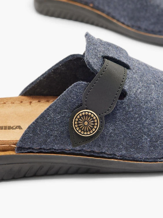 Hausschuh Blau – Bild 5