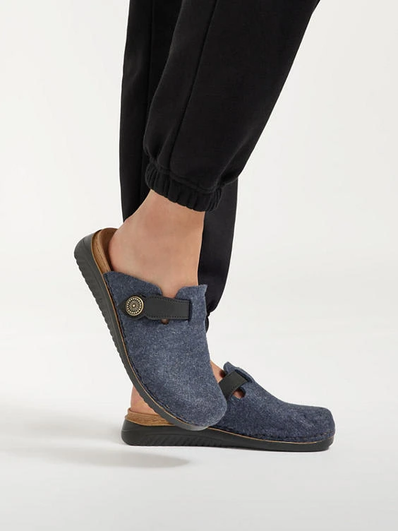 Hausschuh Blau – Bild 7