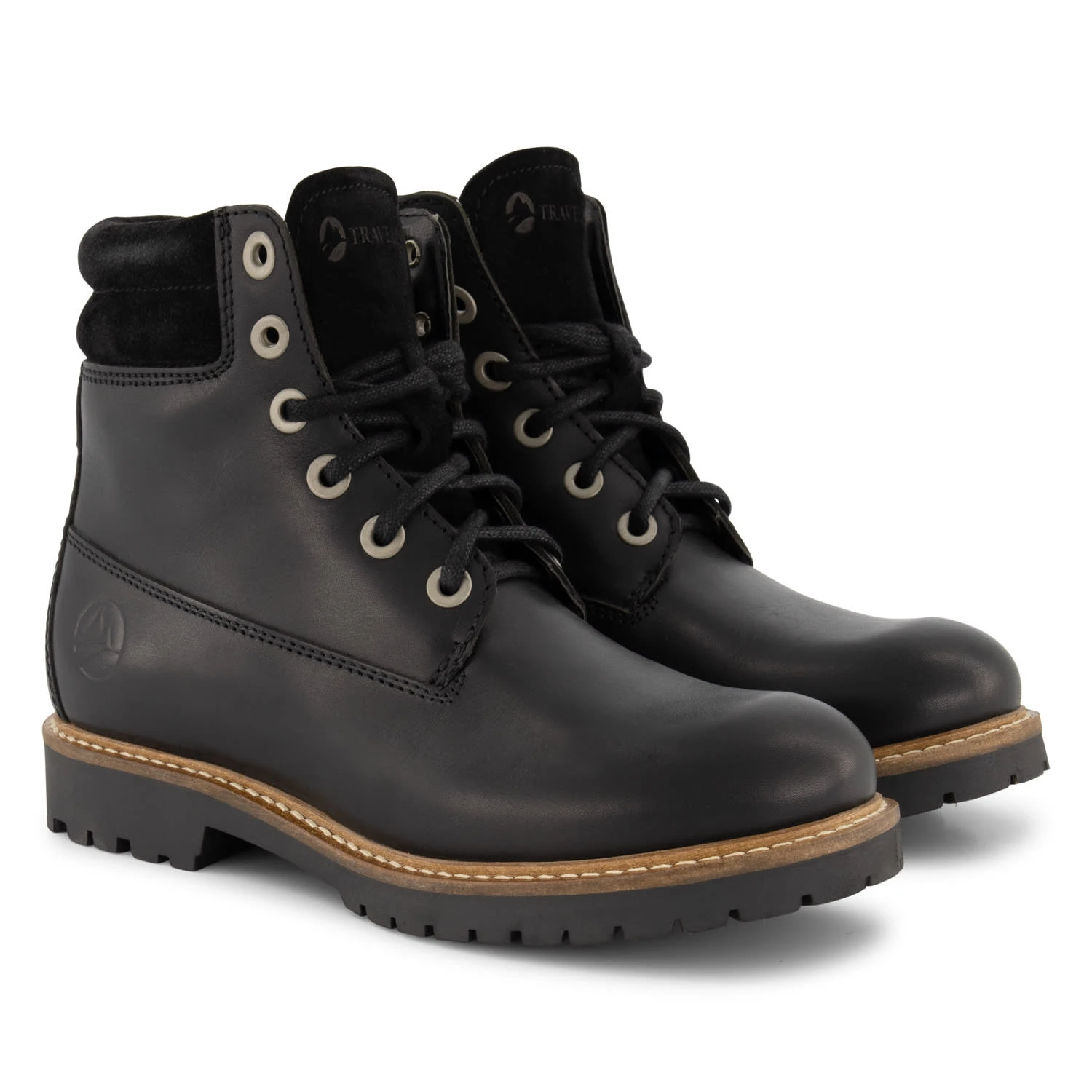 Schnürstiefel Ljosland In Schwarz – Bild 2