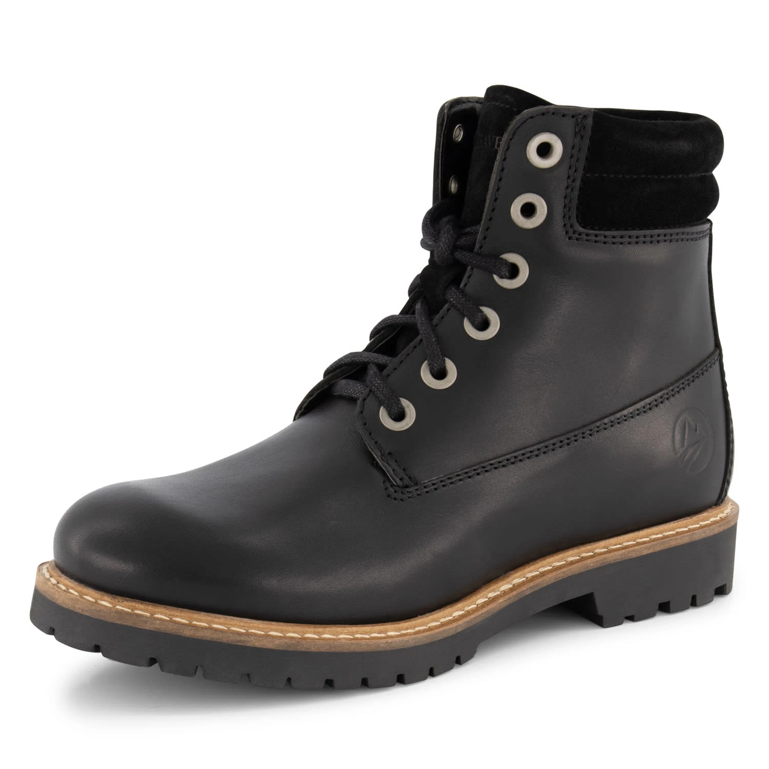 Schnürstiefel Ljosland In Schwarz – Bild 3