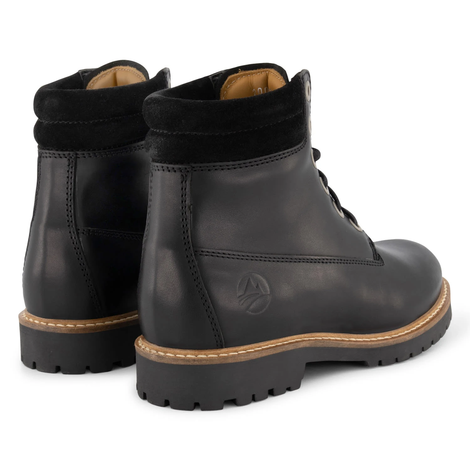 Schnürstiefel Ljosland In Schwarz – Bild 6