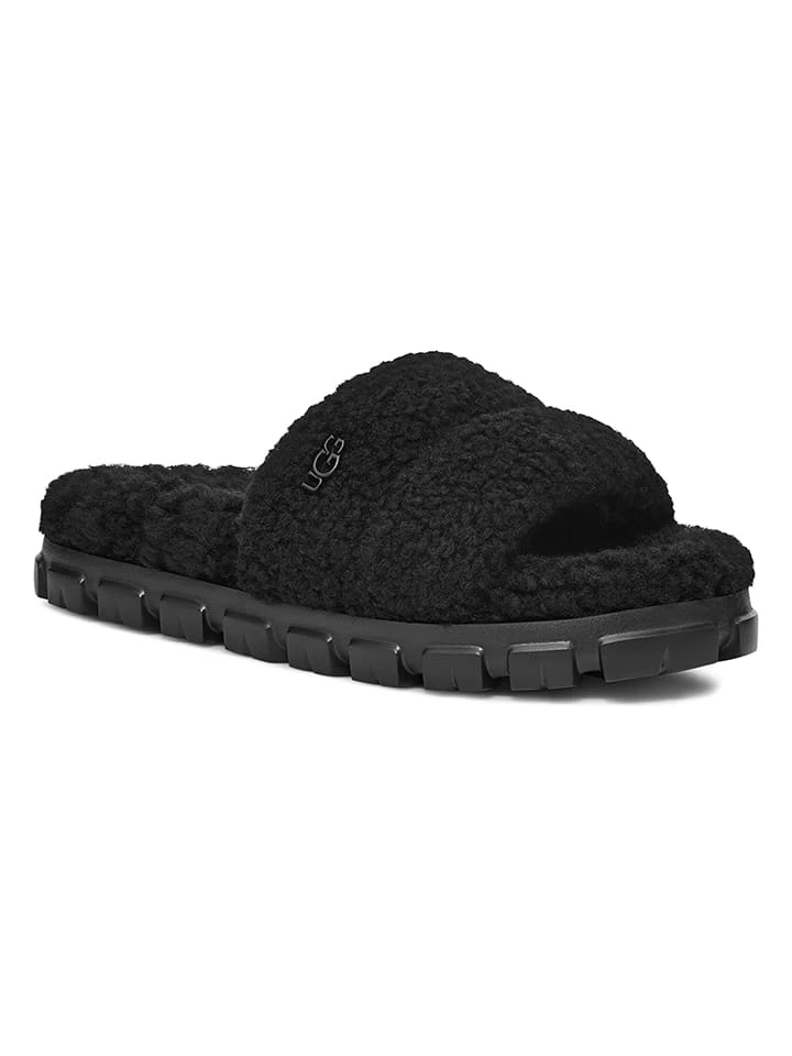 Ugg Lammfell-Hausschuhe "Cozetta Curly" In Schwarz – Bild 2
