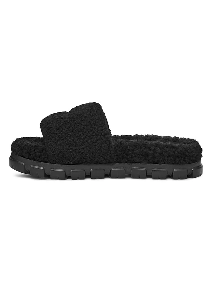 Ugg Lammfell-Hausschuhe "Cozetta Curly" In Schwarz – Bild 3