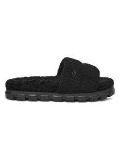 Ugg Lammfell-Hausschuhe "Cozetta Curly" In Schwarz