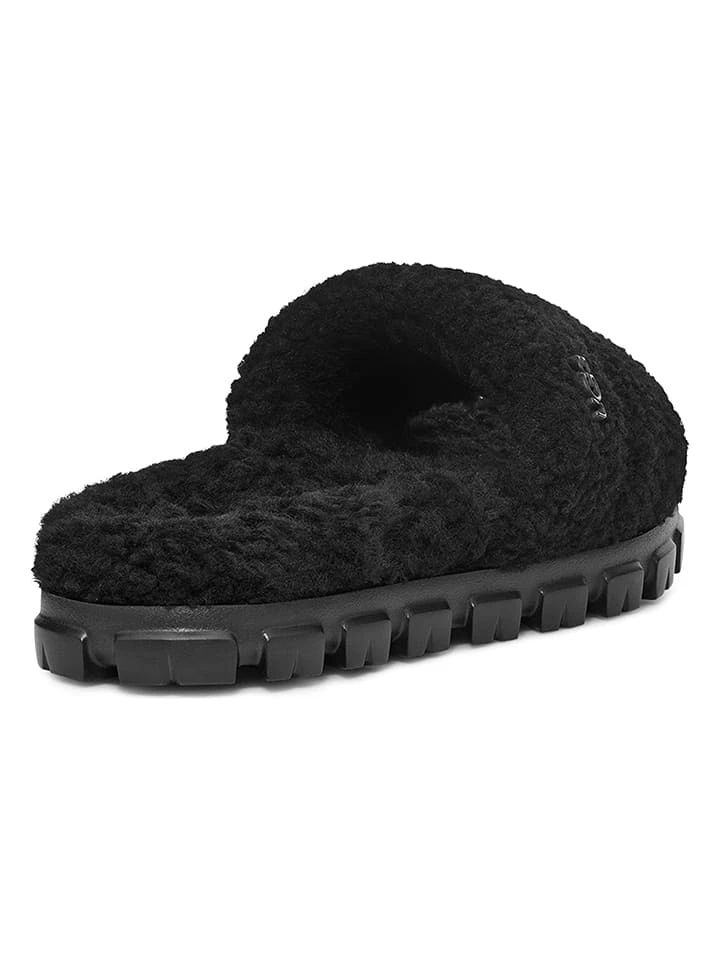 Ugg Lammfell-Hausschuhe "Cozetta Curly" In Schwarz – Bild 4