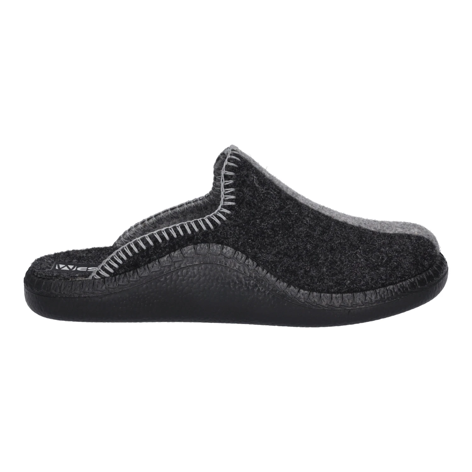 Westland Hausschuh Monaco Damen In Anthrazit – Bild 2