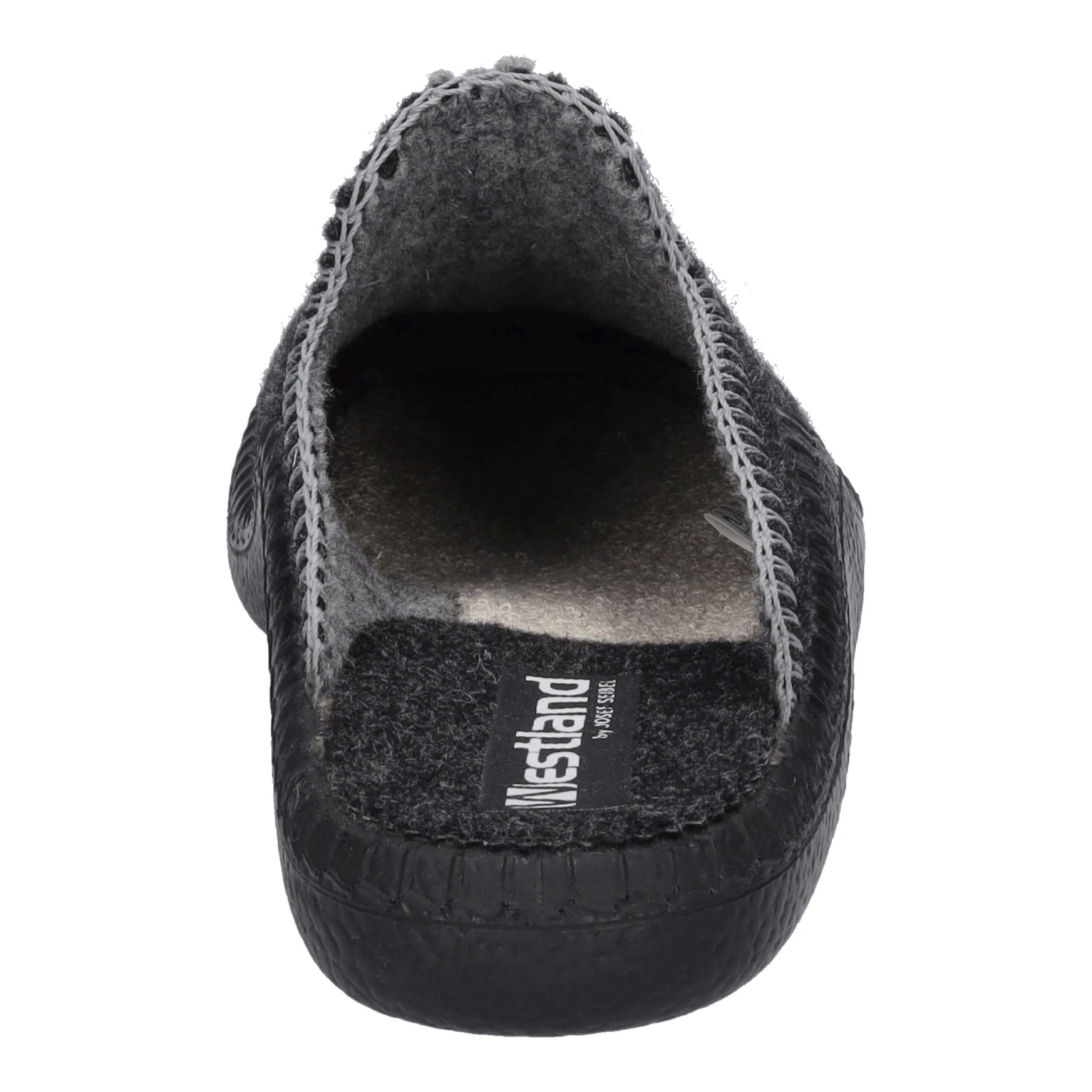 Westland Hausschuh Monaco Damen In Anthrazit – Bild 5