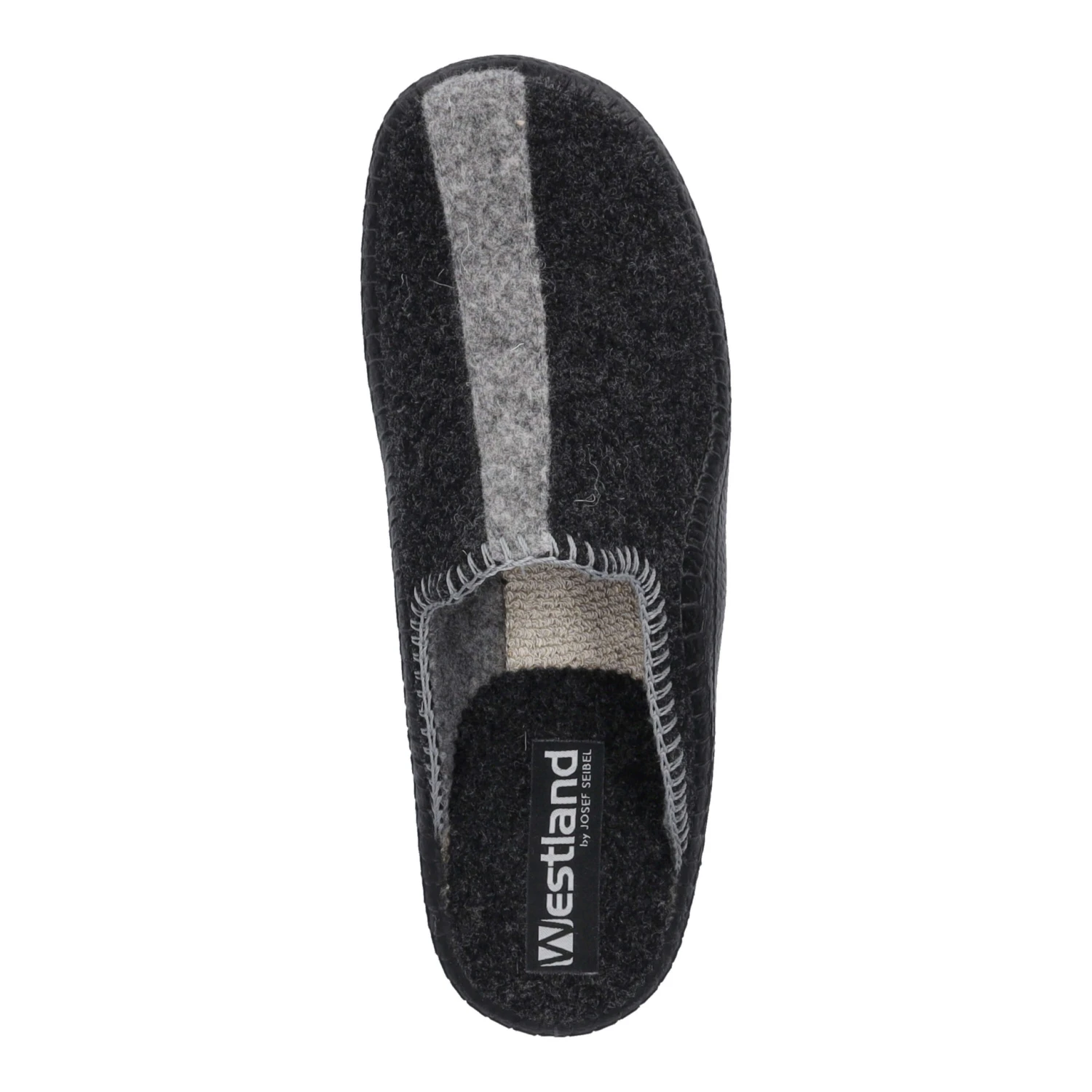 Westland Hausschuh Monaco Damen In Anthrazit – Bild 6